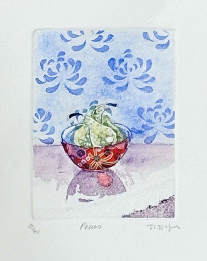 Pears Etching - Moira Mctague_Just Makers