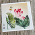 Pink Lotus Flower Greeting Card - Su Yao_Just Makers