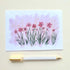 Pink Meadow Flowers Card - Beverley Holgate_Just Makers