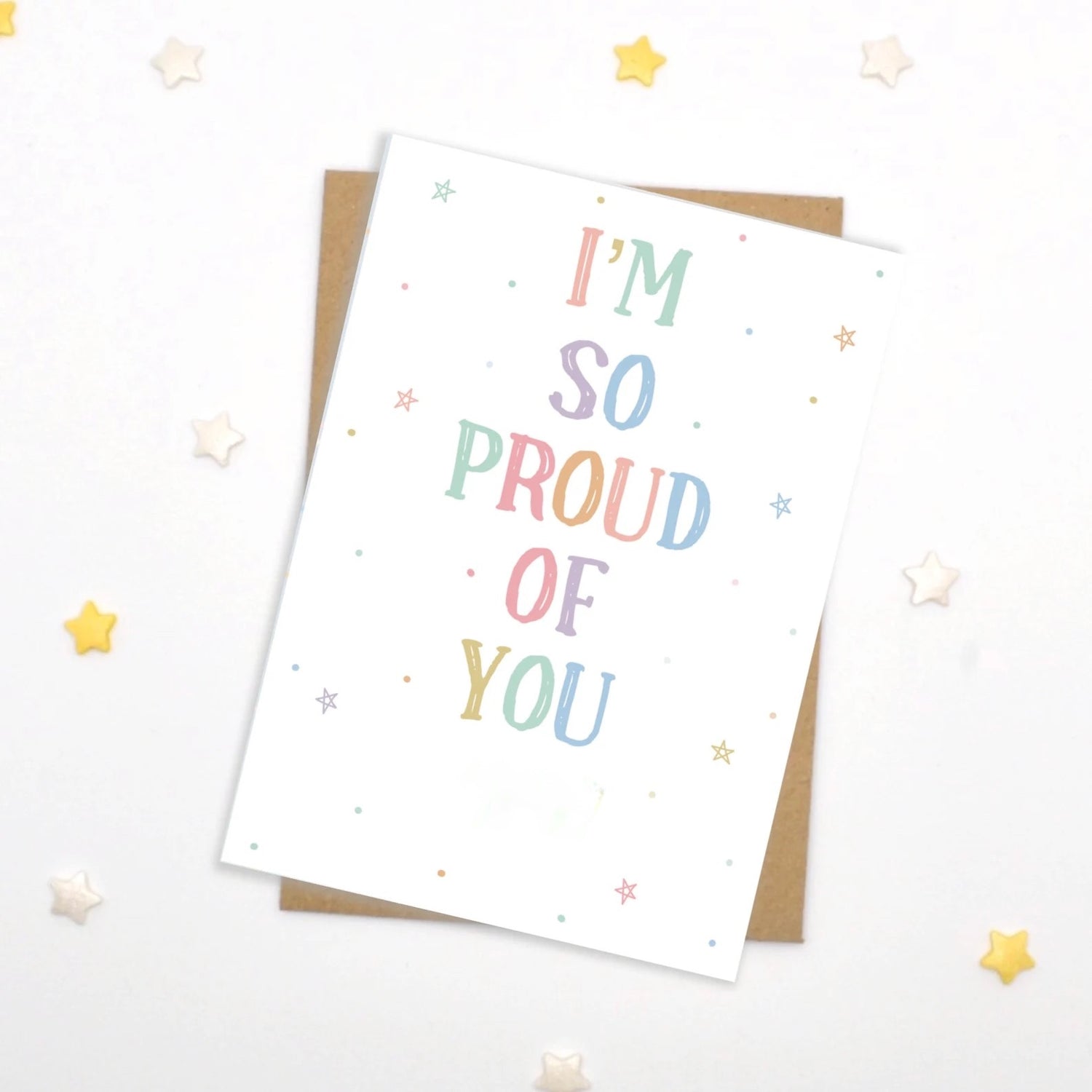 Proud of You Card - Scribble &amp; Print Co_Just Makers