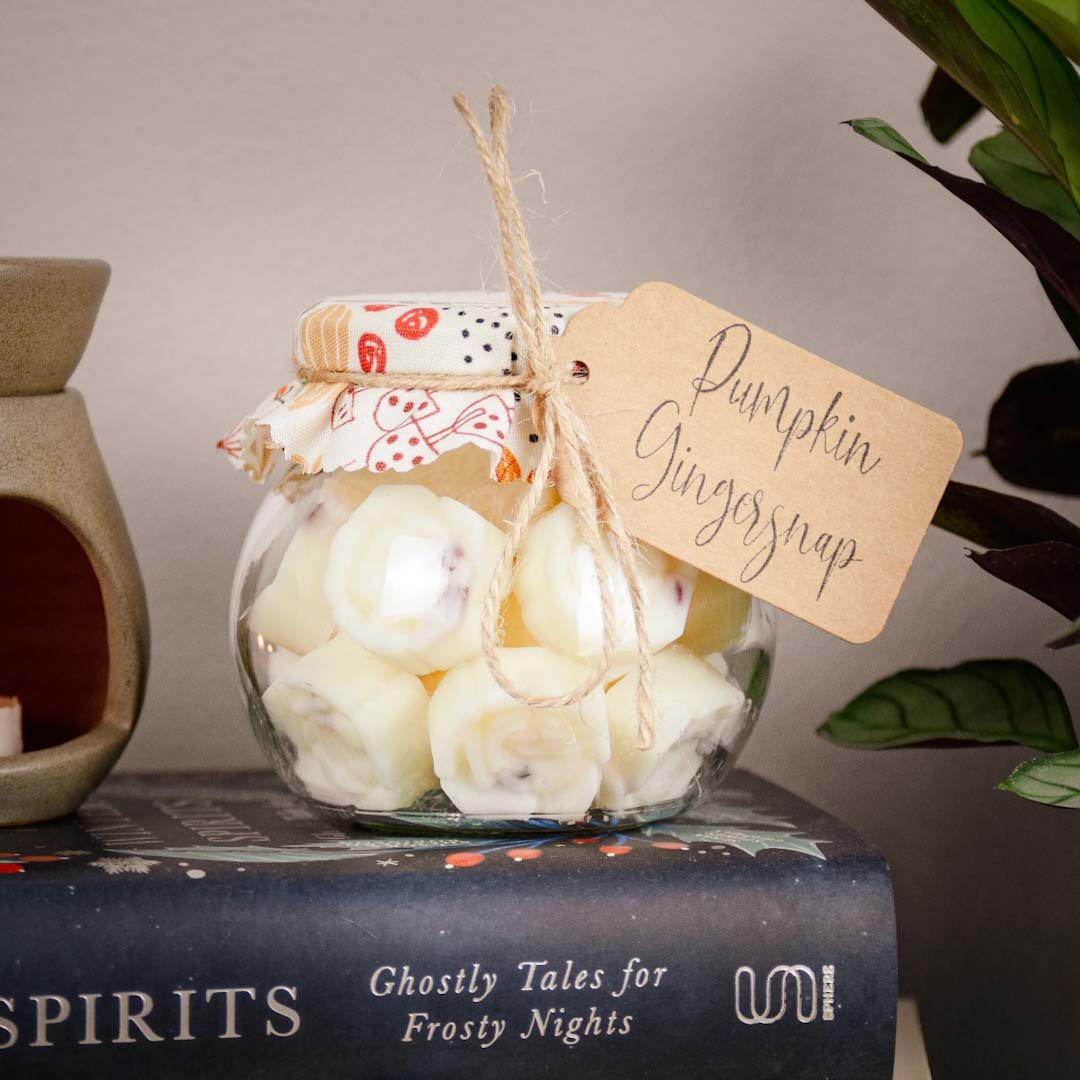 Pumpkin Gingersnap Natural Soy Wax Melts - Dales Studios Co_Just Makers