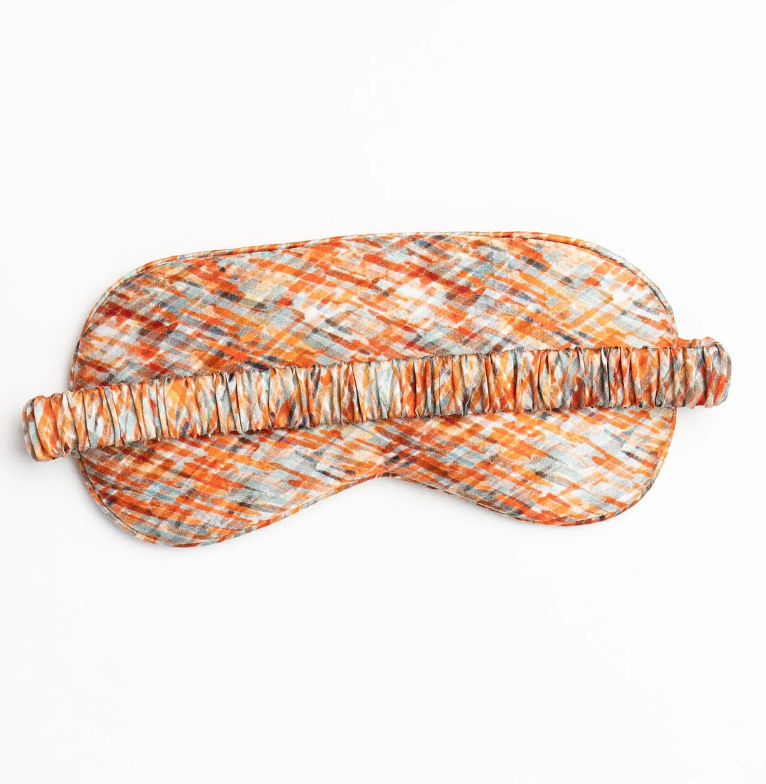 Pure Silk Eye Mask Pink - Pattern Passion_Just Makers