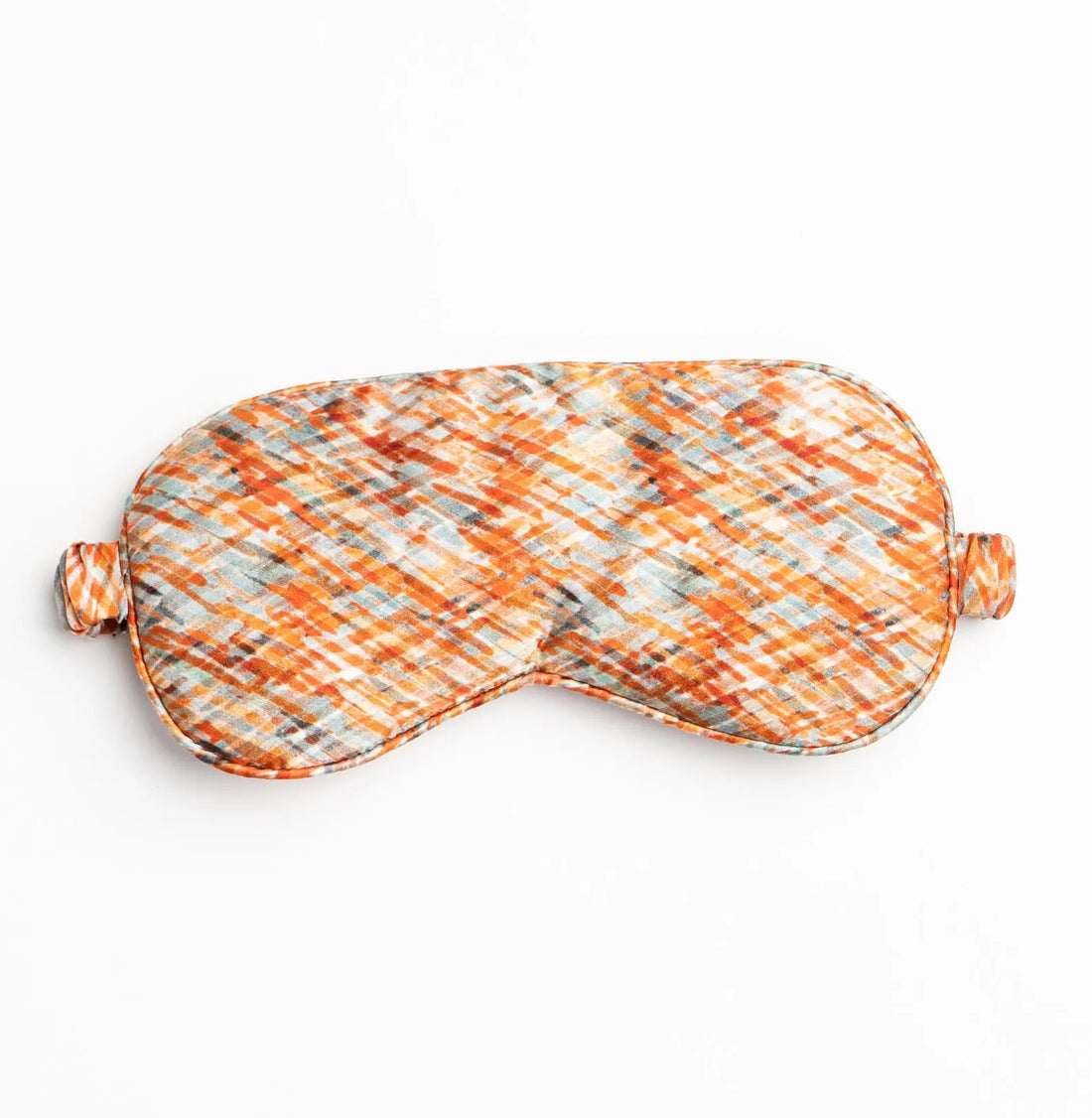 Pure Silk Eye Mask Pink - Pattern Passion_Just Makers