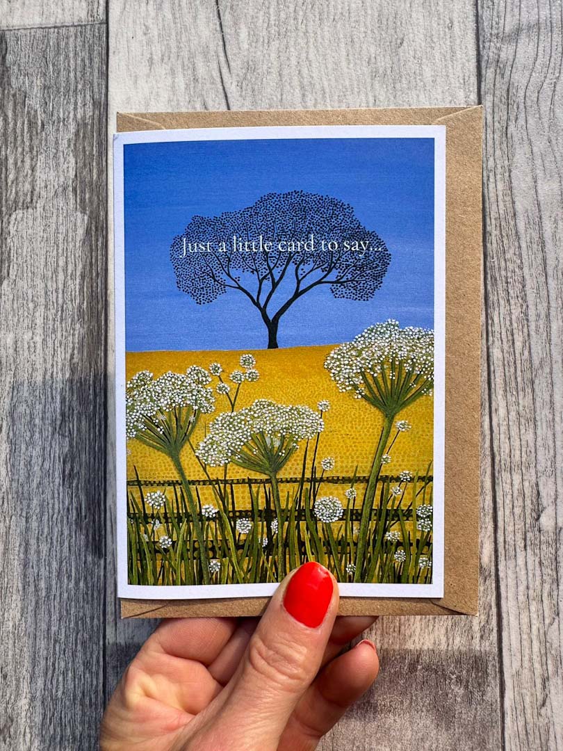Rapeseed Field Just a Card to Say by Sarah Jane Nicholls_Just Makers