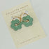 Reversible Flower Hoop Earrings - CH Handmade_Just Makers