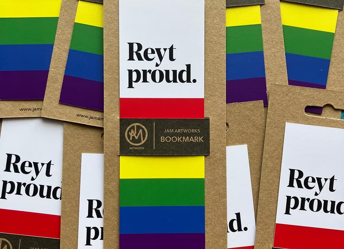 Reyt Proud Bookmark_Just Makers