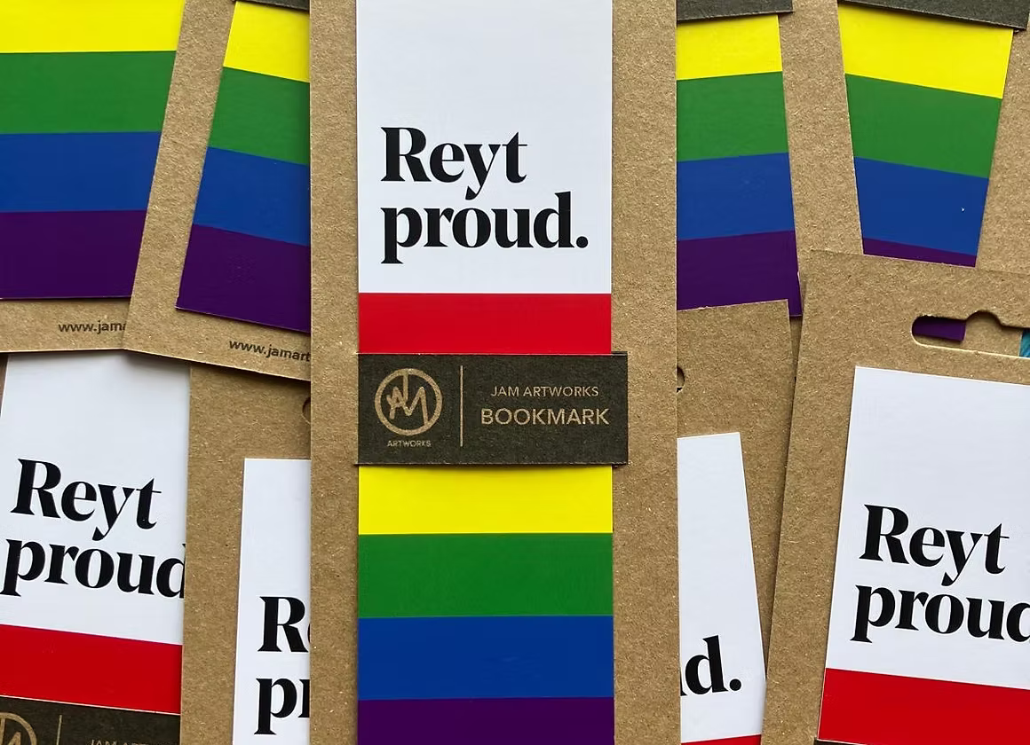 Reyt Proud Bookmark_Just Makers