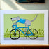 Road Racing Sprocket A4 Print - Sarah Westwood Illustrator_Just Makers