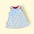 Robin and Red Star Reversible Dress 3-4 Years - Jumplings Clothes_Just Makers