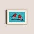 Robins Unframed A5 Print - Bejojo Art_Just Makers