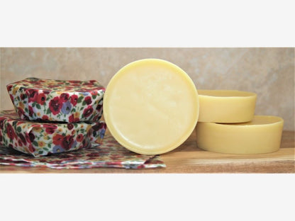 Rose Geranium Hand Cream Bar - Wharfedale Soaps_Just Makers