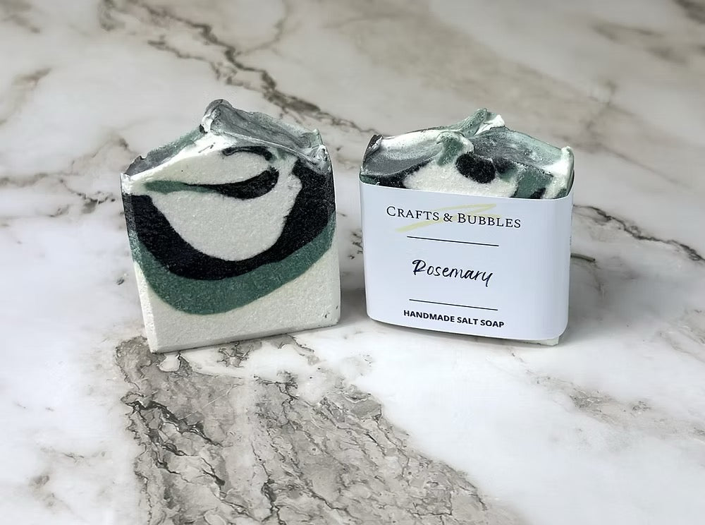 Rosemary Salt Soap - Crafts and Bubbles_Just Makers