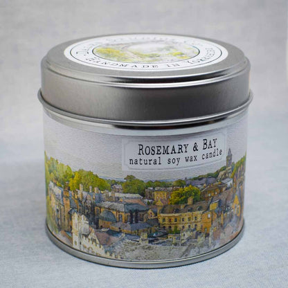 Rosemary and Bay Natural Soy Candle - Dales Studios Co - Just Makers Dales Studios Co
