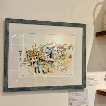 Runswick Bay Original Artwork - Tim Gomersall Art_Just Makers