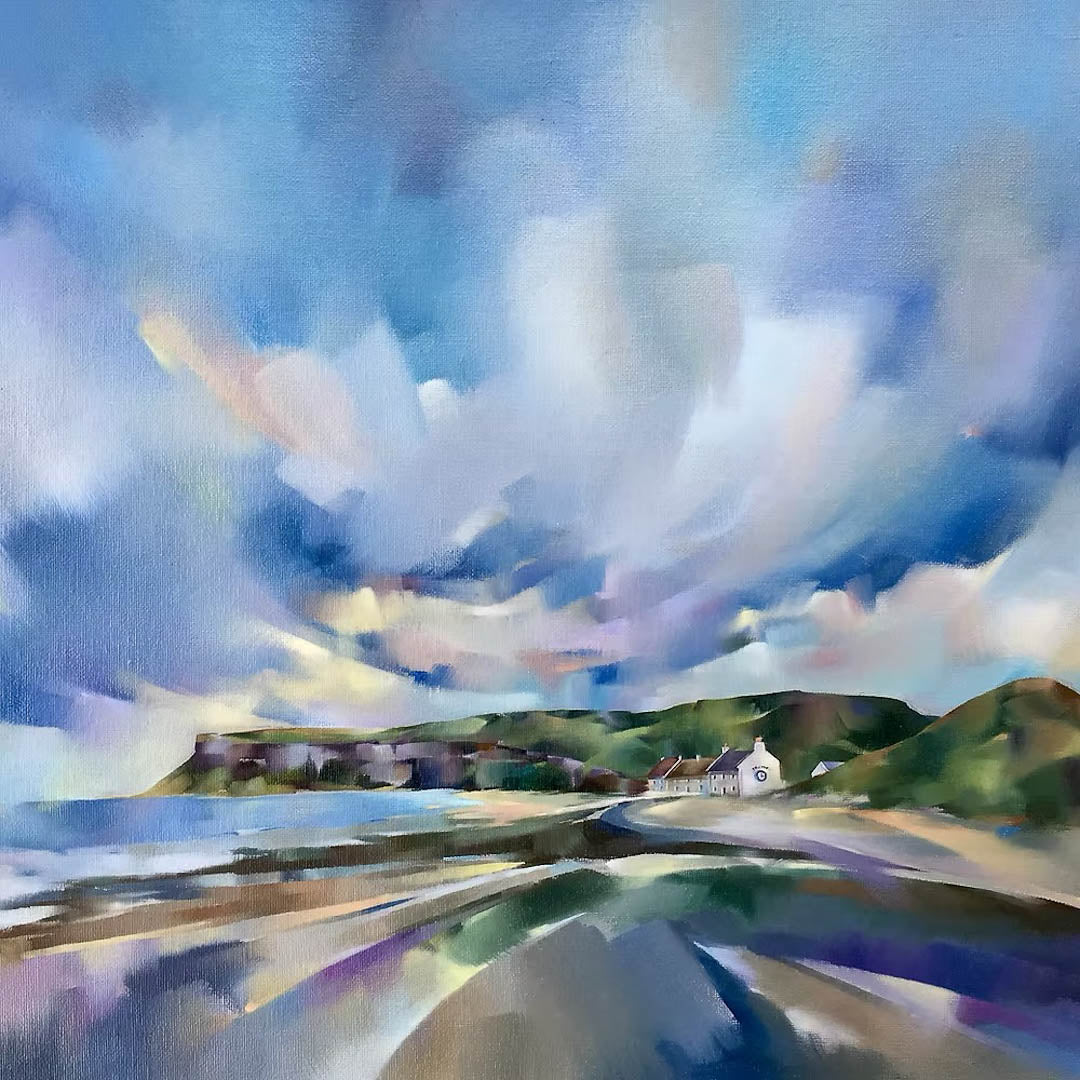 Saltburn by the Sea Greeting Card - Just Makers Katherine Whitby