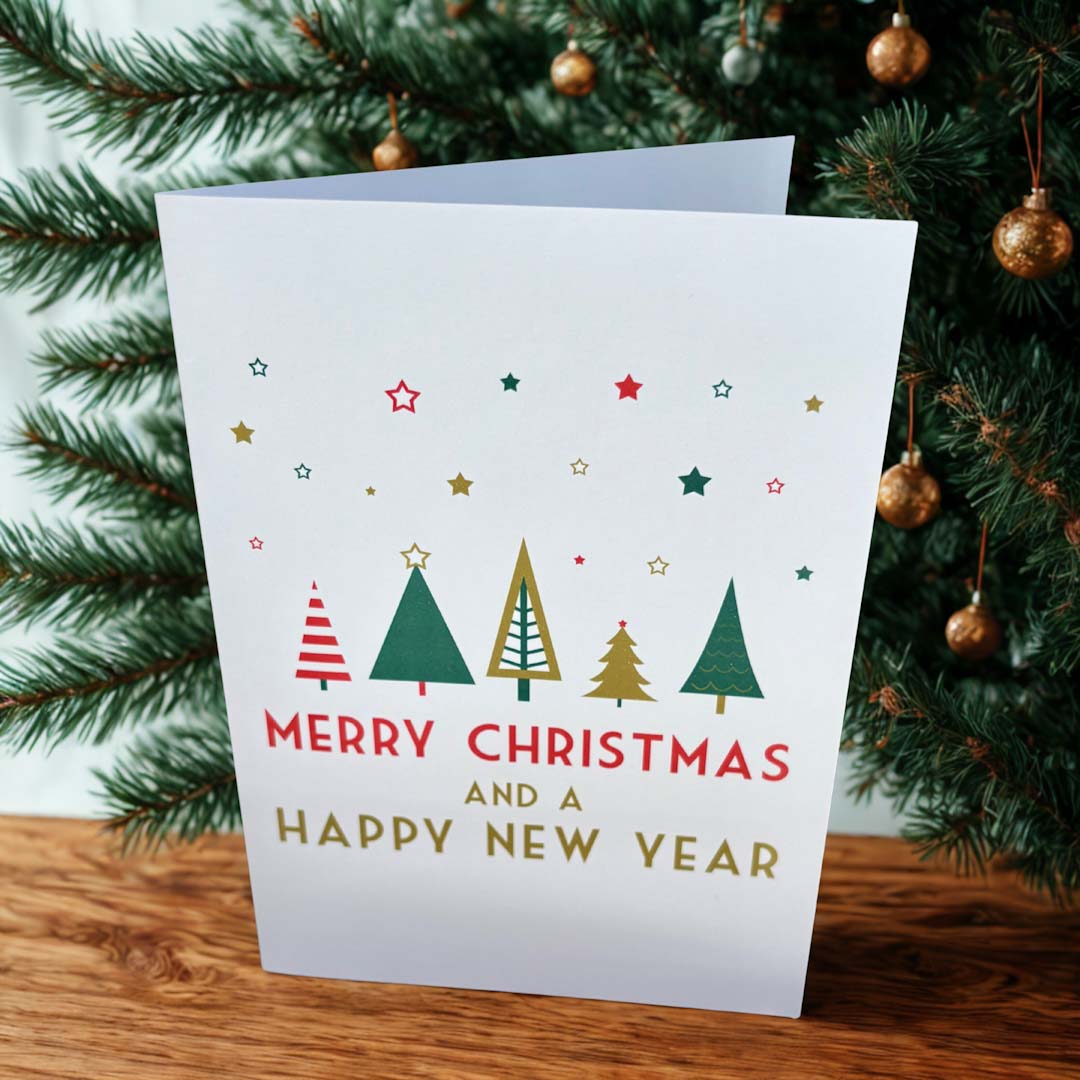 Scandi Style Christmas Card Design 2 - Sweetpea and Rascal_Just Makers