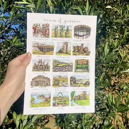 Scenes of Yorkshire Print - HD Designs_Just Makers