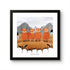 Scottish Locals 10" Print - Mervyn Tay Art_Just Makers