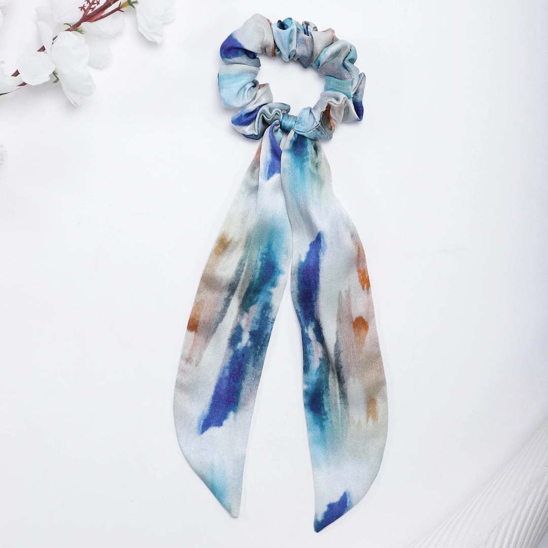 Silk Scrunchie Scarf - Pattern Passion_Just Makers