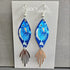 Silver Fish Tails Earrings - Nancy Jones_Just Makers