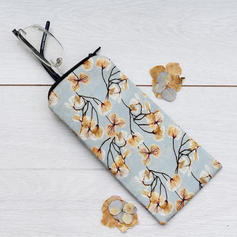 Skeletal Leaves Silk Glasses Case - Pattern Passion - Just Makers Pattern Passion