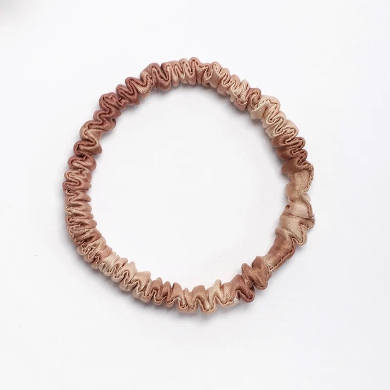 Skinny Silk Scrunchie - Pattern Passion_Just Makers