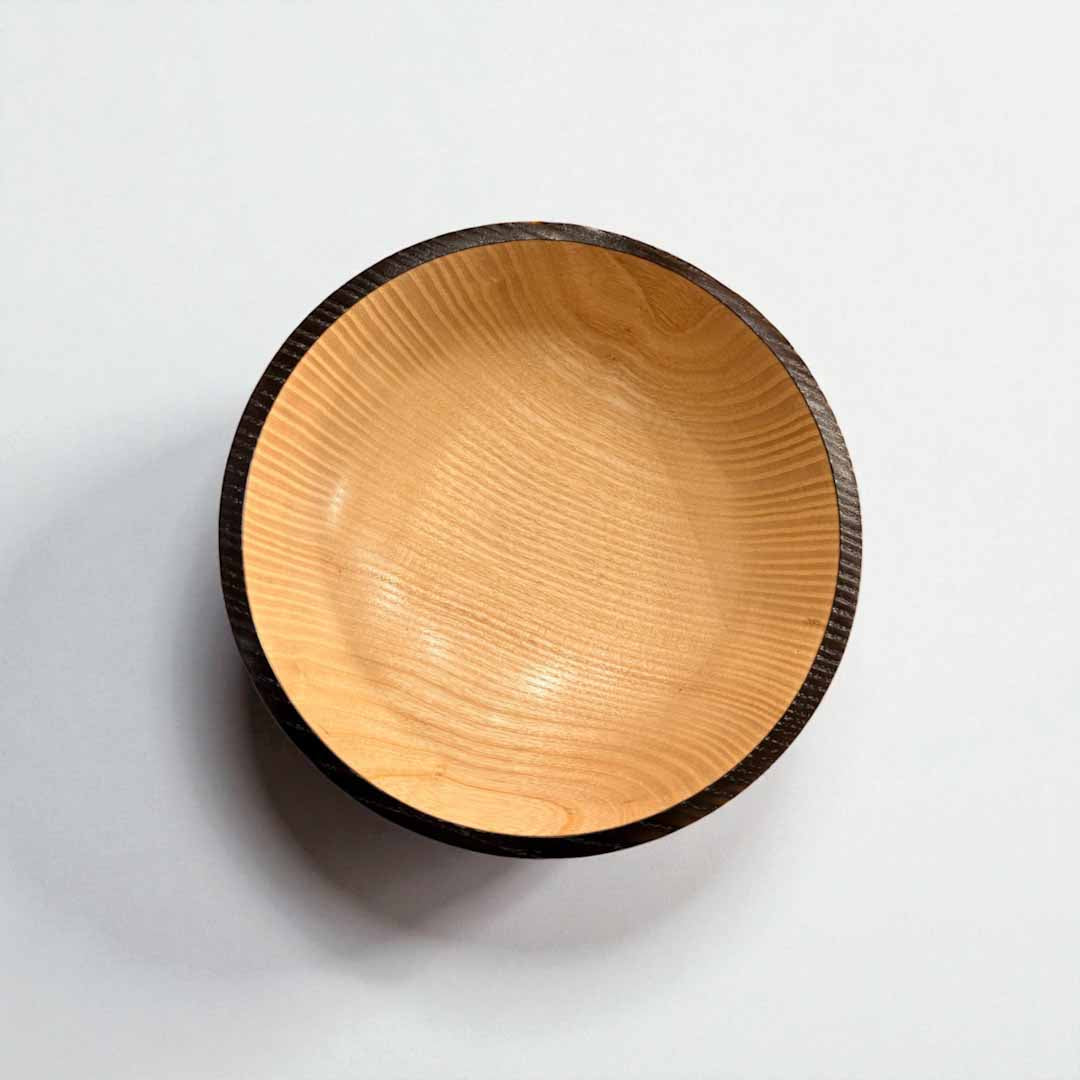 Small Ash Bowl - Mike Bentley_Just Makers_Birds Eye