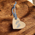 Small Blue Footprint Heart - Jamali Annay Designs_Just Makers