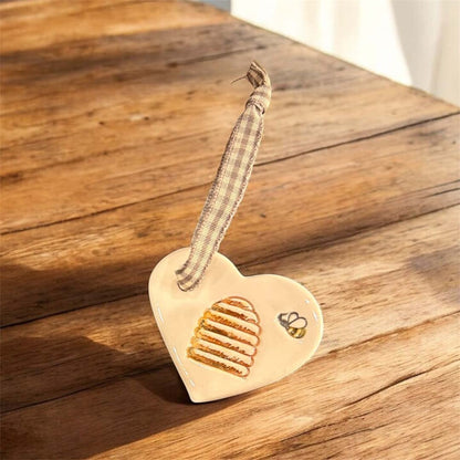 Small Honey Pot Heart - Jamali Annay Designs - Just Makers Jamali Annay Designs