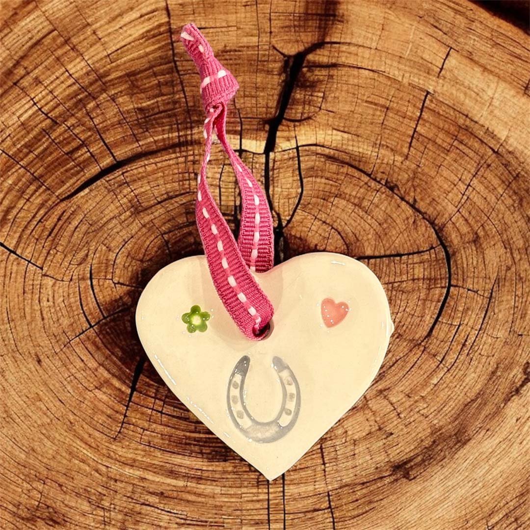 Small Horseshoe Heart - Jamali Annay Designs - Just Makers Jamali Annay Designs