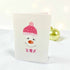 Snowgirl Christmas Card - Beverley Holgate_Just Makers
