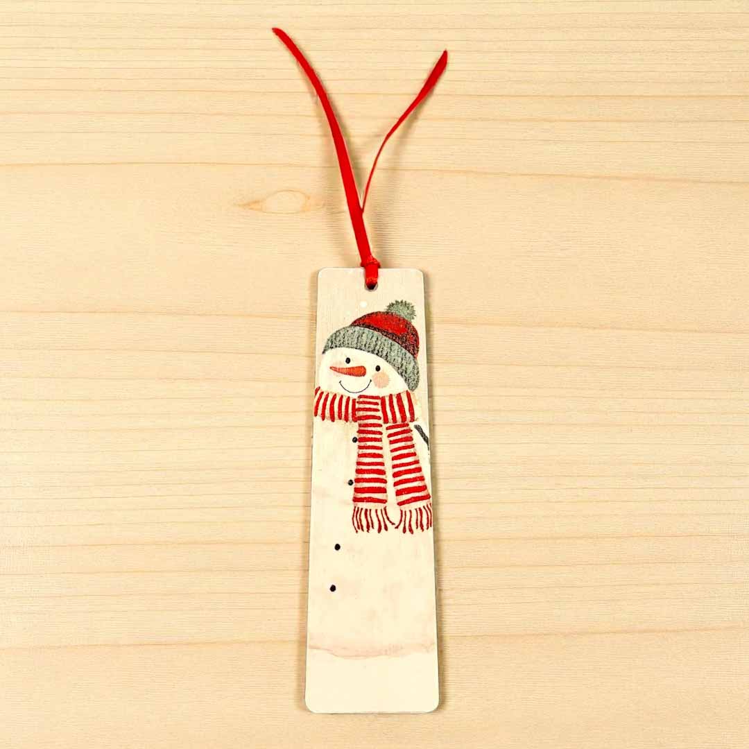 Snowman Small Bookmark - Sarah Tustin_Just Makers