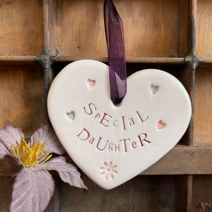 Special Daughter Heart - Jamali Annay Designs - Just Makers Jamali Annay Designs