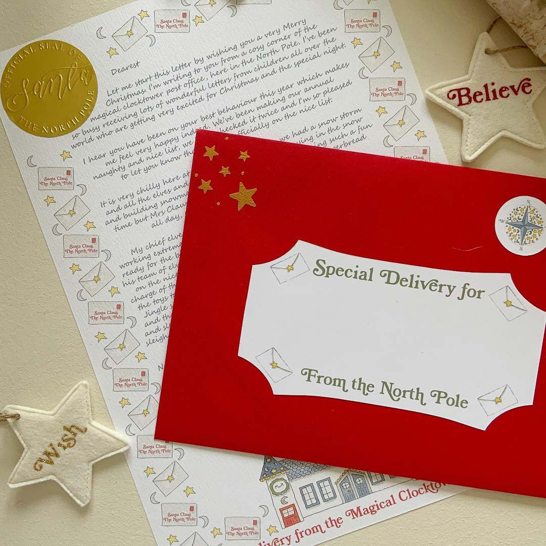Special Delivery from the North Pole Letter - Bramble Wood and Co_Just Makers