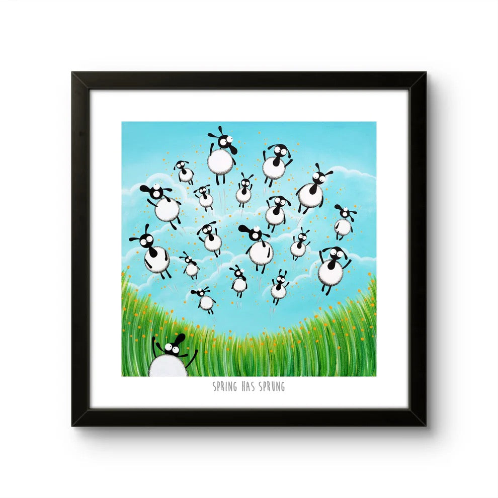 Spring Has Sprung 10&quot; Print - Mervyn Tay Art_Just Makers