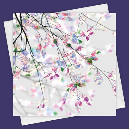 Springtime Branches Greeting Card - Fiona Calder - Just Makers Fiona Calder Designs