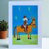 Sprocket Wayne A4 Print - Sarah Westwood Illustrator_Just Makers