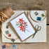 Stargazer Lily Greeting Card - Little Snowdrop Designs_Just Makers