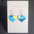 Starry Night Heart Earrings - Nancy Jones_Just Makers