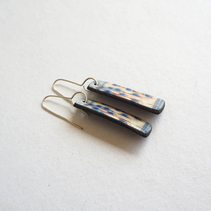 Stems Elements Range Drop Earrings - Karen Howarth Ceramics_Just Makers