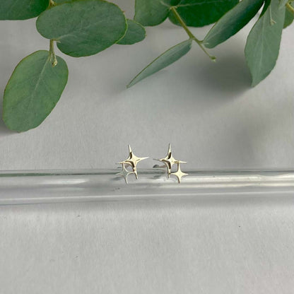 Sterling Silver Supernova Studs - Frances Greenwood_Just Makers