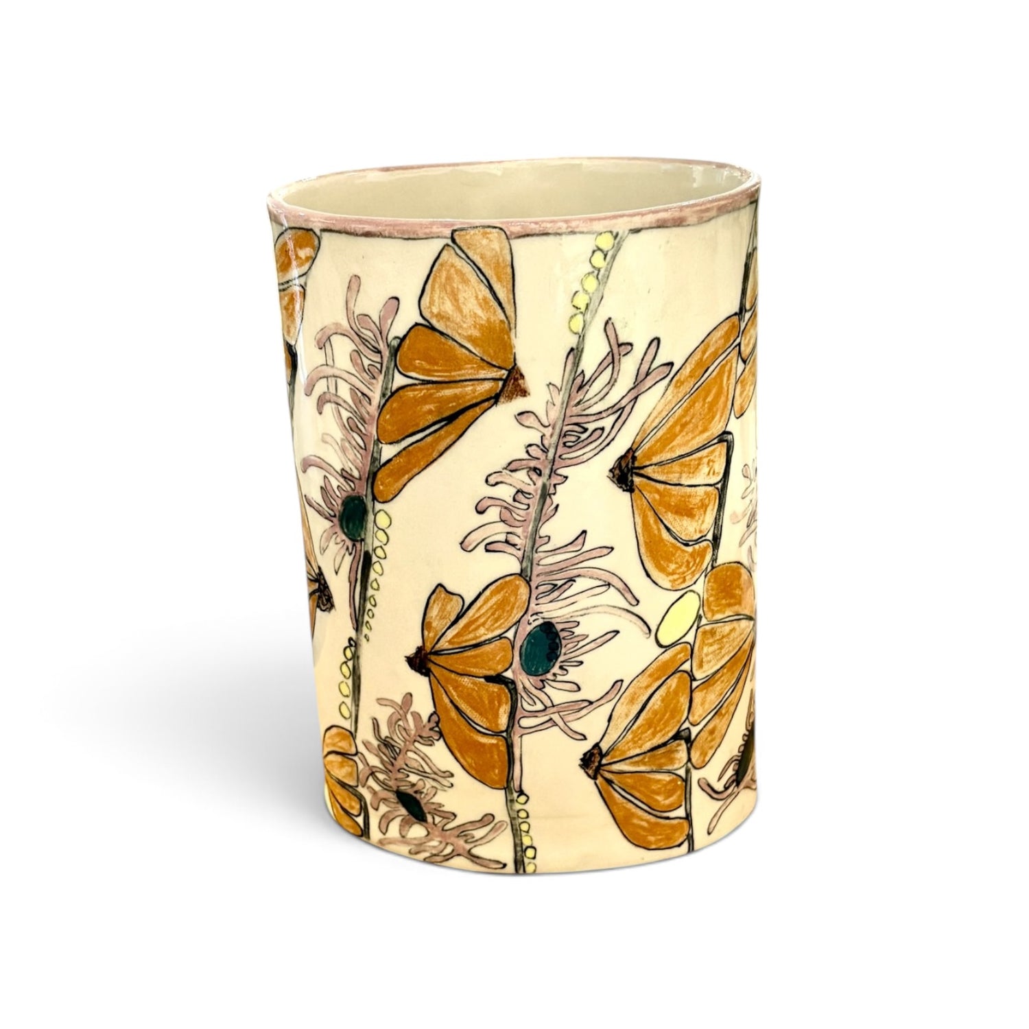 Summer Breeze Vase - Kissed Frog Ceramics_Just Makers