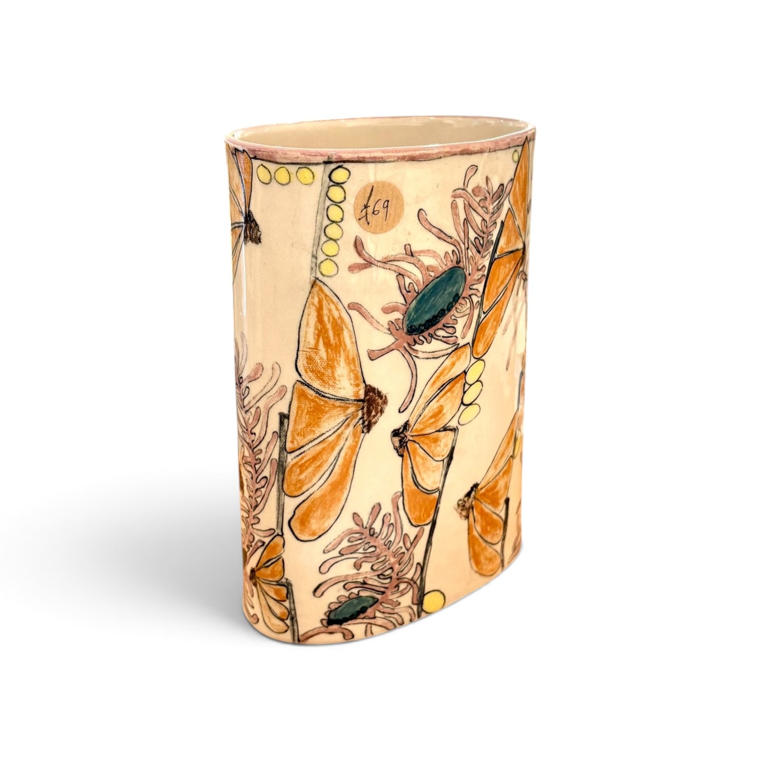 Summer Breeze Vase - Kissed Frog Ceramics_Just Makers