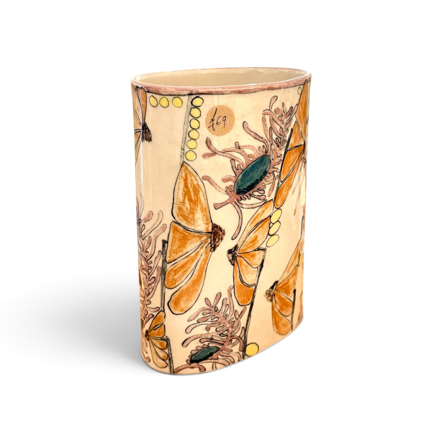 Summer Breeze Vase - Kissed Frog Ceramics_Just Makers