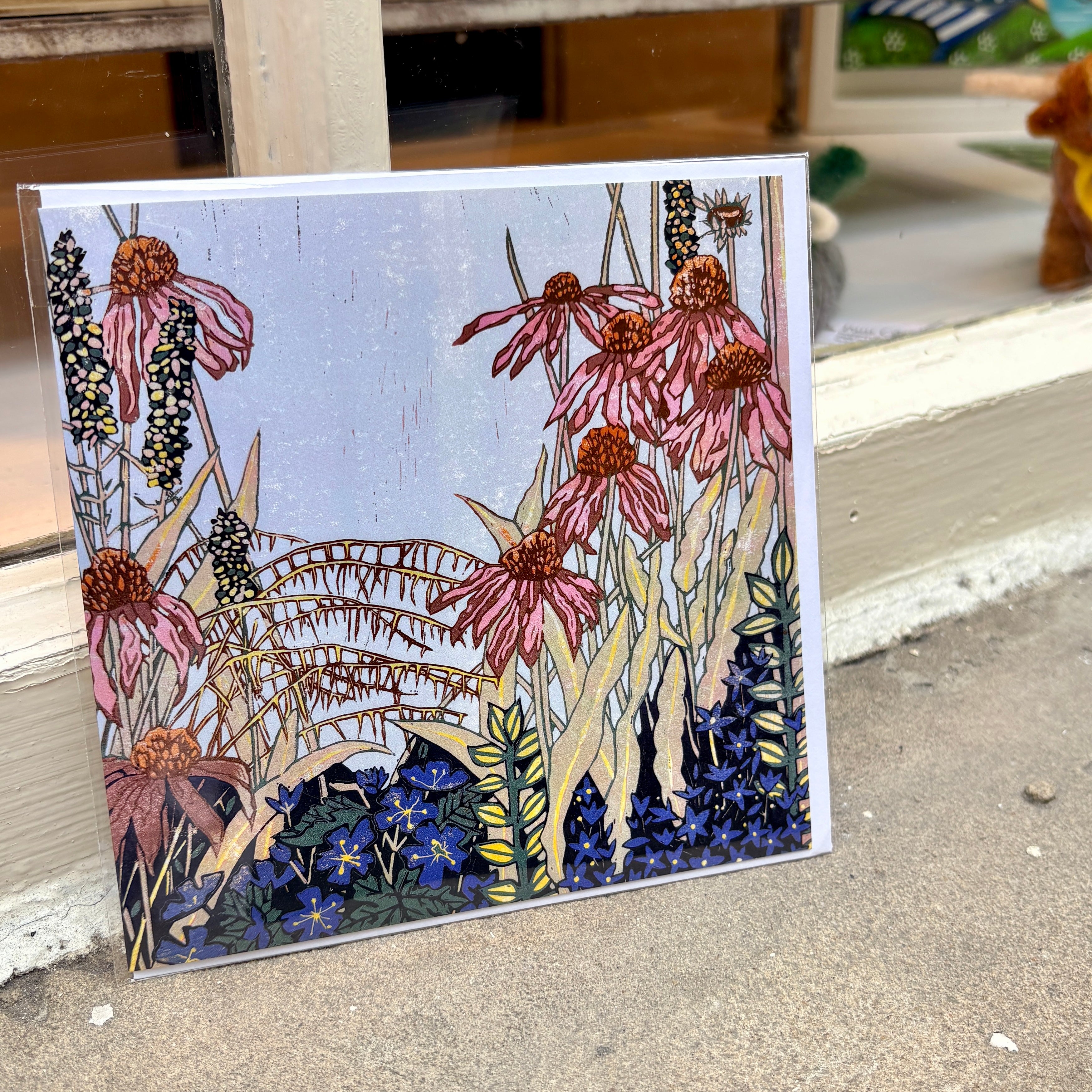 Summer in the Garden Greeting Card - Rachel Knowles_Just Makers