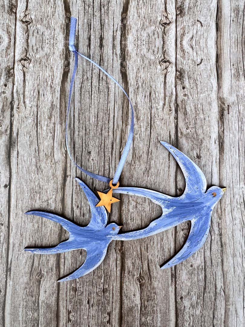 Swallow Decoration by Natty Deco_Just Makers
