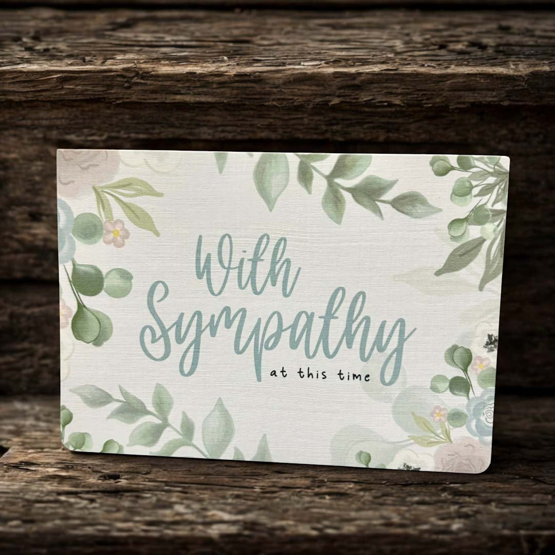 Sympathy Card - Scribble & Print Co_just Makers