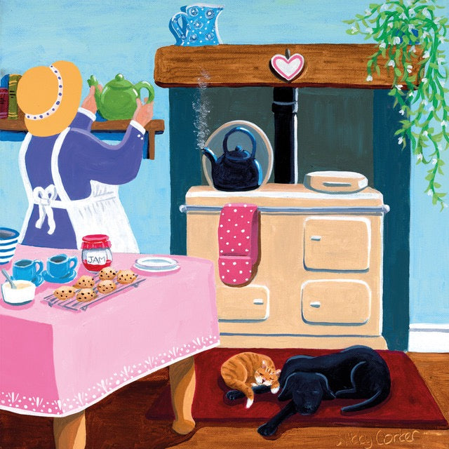 Tea and Scones Print - Nikky Corker_Just Makers