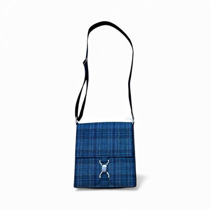 Teal 100% Wool Handbag - Amanda Scott_Just Makers