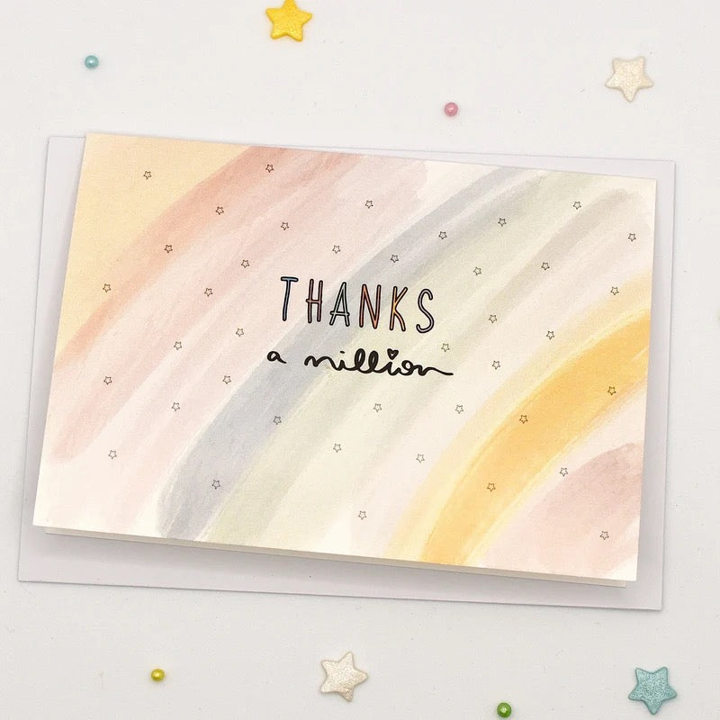 Thank You Card - Scribble &amp; Print Co_Just Makers